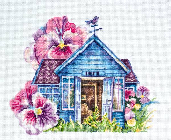 Buy Cross stitch kit - Violet House-AH-072