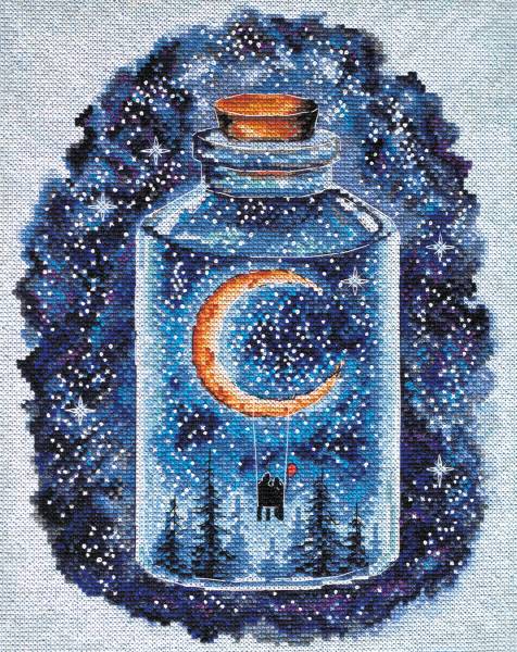 Buy Cross stitch kit - Moon for lovers-AH-095