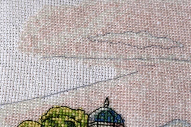 Buy Cross stitch kit - Colorful domes-AH-110_4