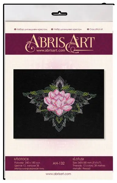 Buy Cross stitch kit - Lotus-AH-132_5