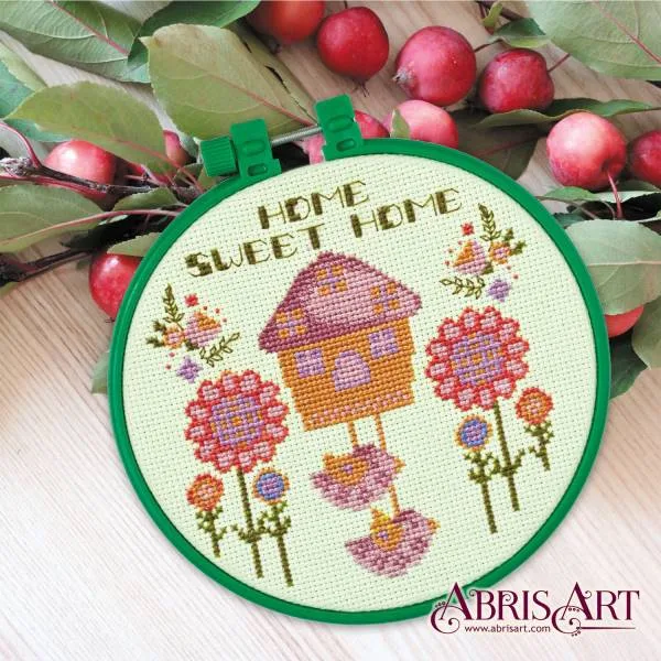 Buy Mini Cross stitch kit - House of Cute Home-AHM-002