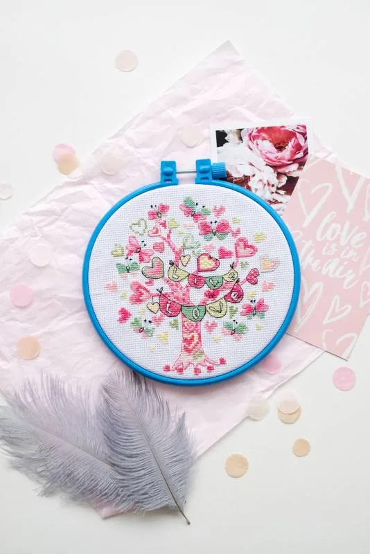 Buy Mini Cross stitch kit - Blooms-AHM-013