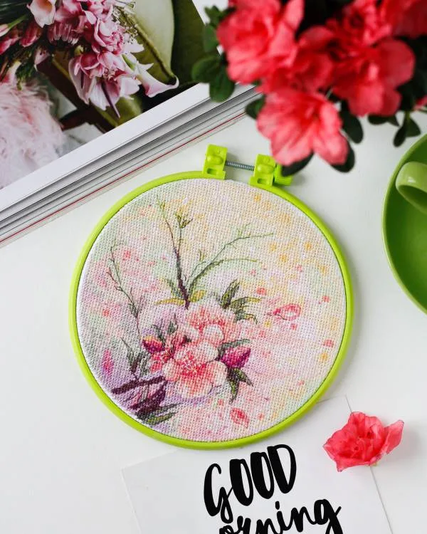 Buy Mini Cross stitch kit - Tender spring-AHM-042