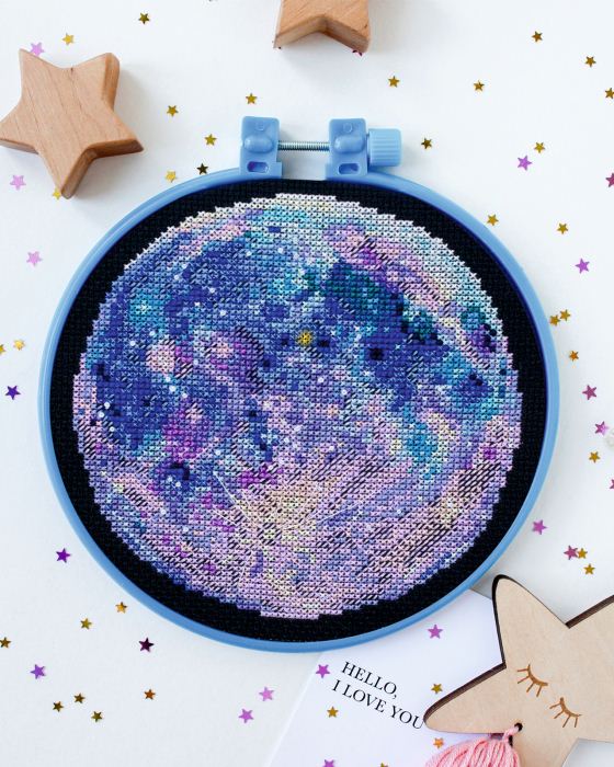 Buy Mini Cross stitch kit - Melody of the Moon-AHM-060