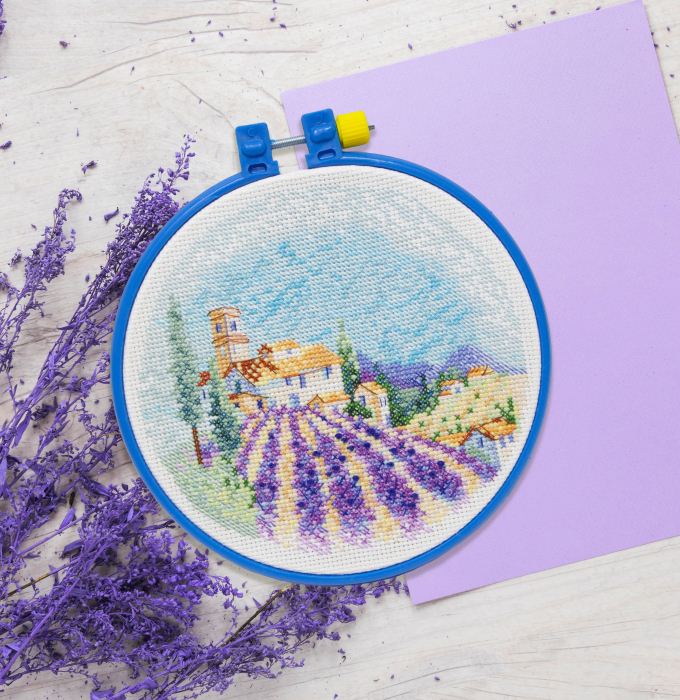 Buy Mini Cross stitch kit - Paths of Provence-AHM-062