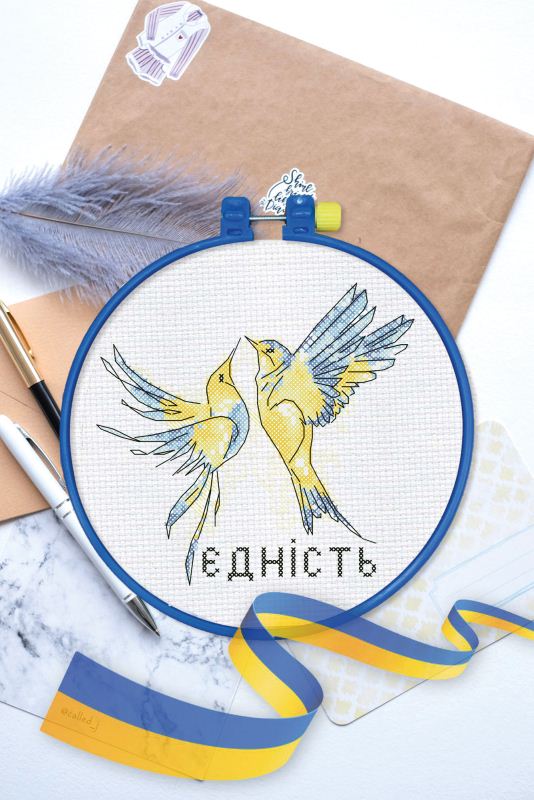 Buy Mini Cross stitch kit - Symbol of peace-AHM-068