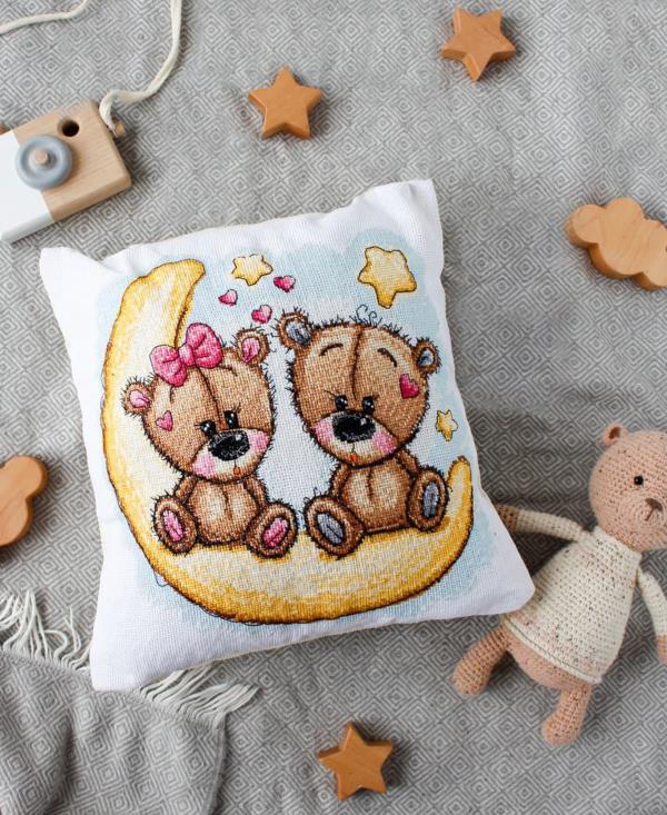 Buy DIY Counted Cross Stitch Pillow Kit - Good night-AHP-004