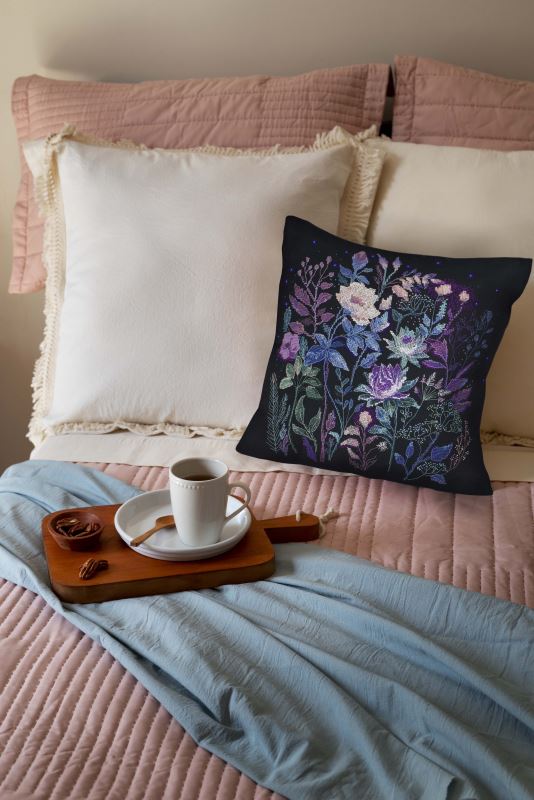 Buy DIY Counted Cross Stitch Pillow Kit - Night euphoria-AHP-017_1