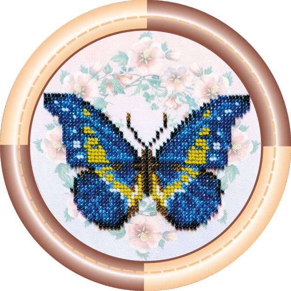 Buy Mini Bead embroidery kit - Butterfly-AM-001