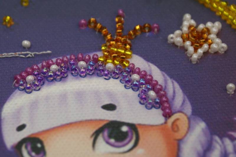 Buy Mini Bead embroidery kit - Moon Dreamwoman-AM-043_1