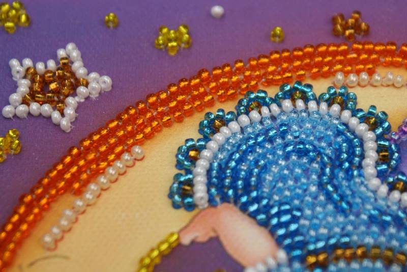 Buy Mini Bead embroidery kit - Moon Dreamwoman-AM-043_4