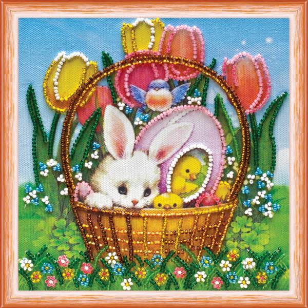 Buy Mini Bead embroidery kit - Easter joy-AM-072