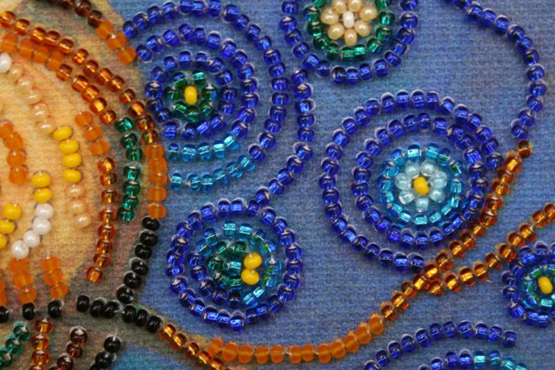 Buy Mini Bead embroidery kit - Midnight Owl-AM-103_2