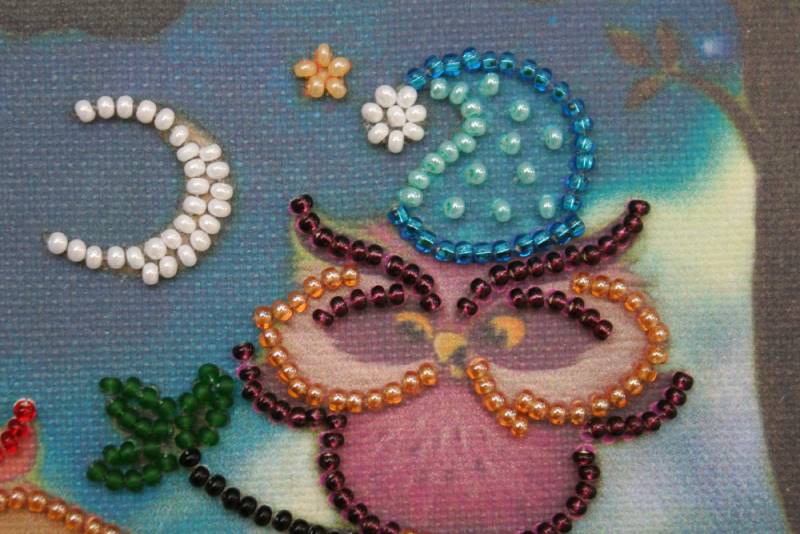 Buy Mini Bead embroidery kit - Little Pochemouchka-AM-108_1