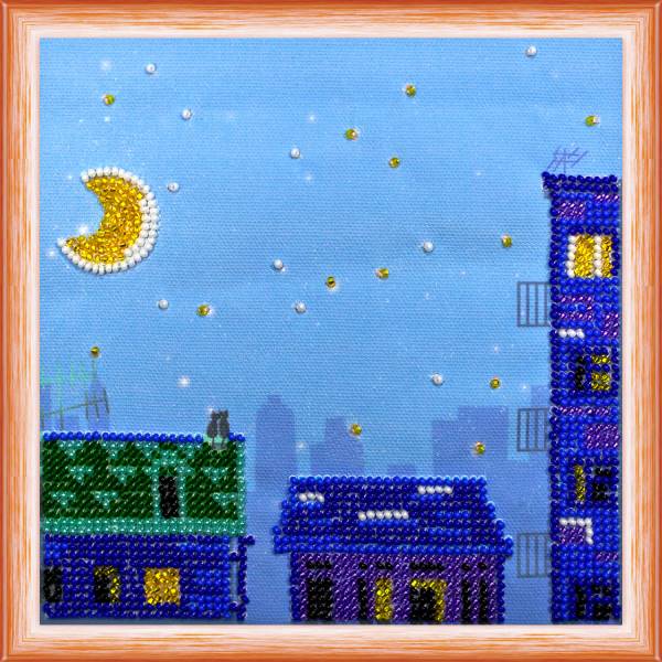 Buy Mini Bead embroidery kit - Night City-AM-111