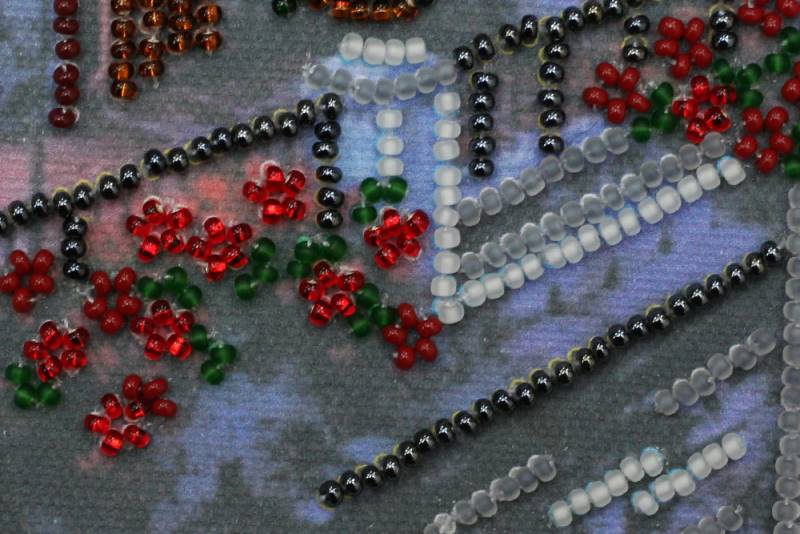 Buy Mini Bead embroidery kit - Lilac moon-AM-116_1