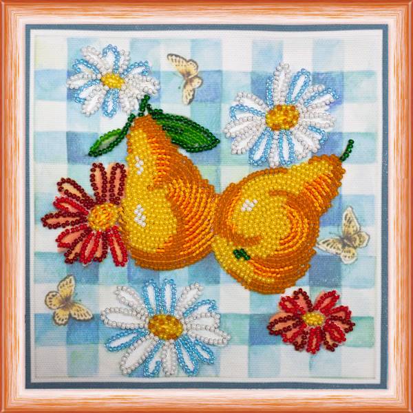 Buy Mini Bead embroidery kit - Summer Pears-AM-118