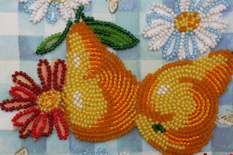 Buy Mini Bead embroidery kit - Summer Pears-AM-118_1