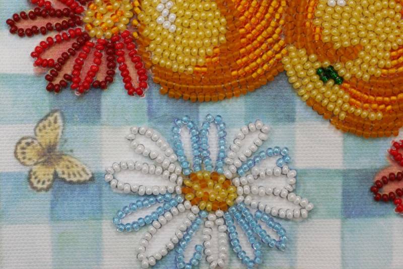 Buy Mini Bead embroidery kit - Summer Pears-AM-118_3