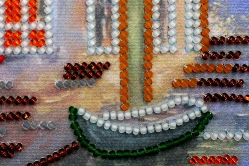 Buy Mini Bead embroidery kit - Venetian landscape-AM-120_2