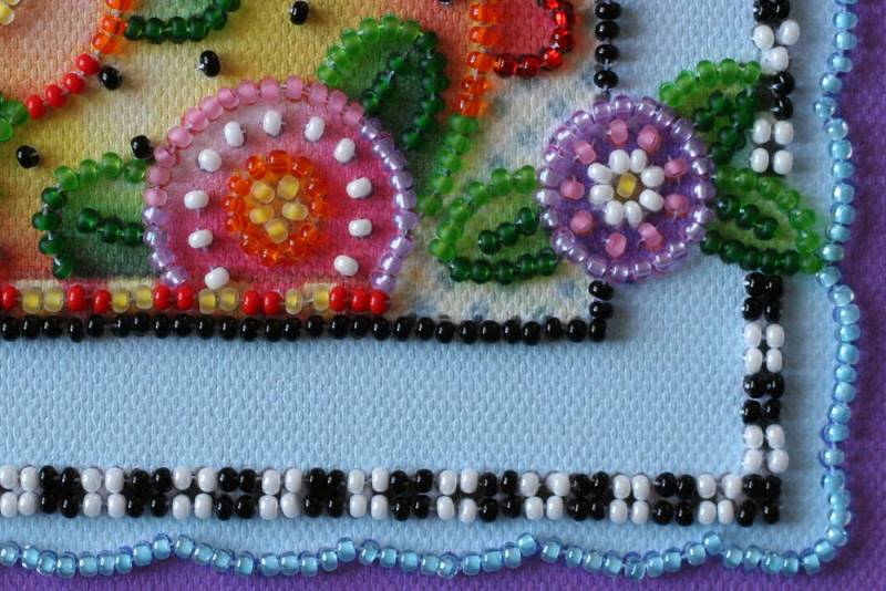 Buy Mini Bead embroidery kit - Tea Time-AM-121_3
