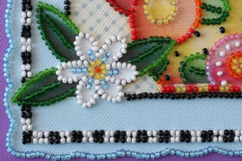 Buy Mini Bead embroidery kit - Tea Time-AM-121_4