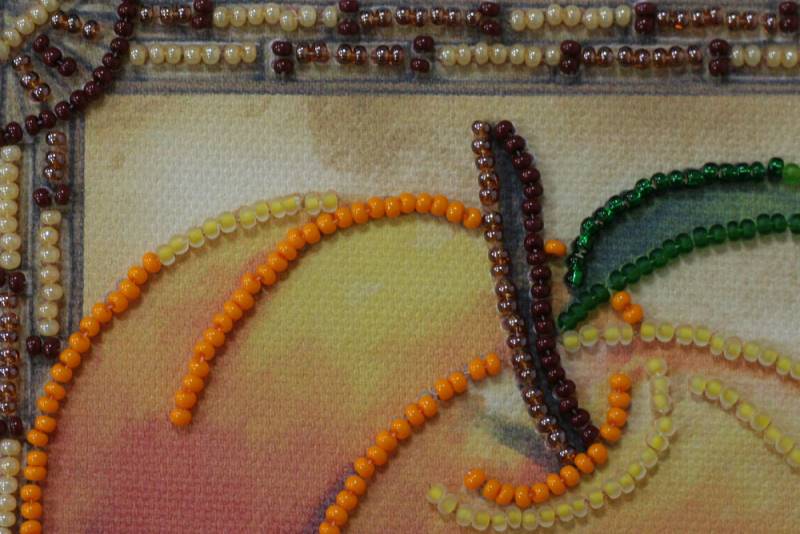 Buy Mini Bead embroidery kit - Sunny Peaches-AM-125_1