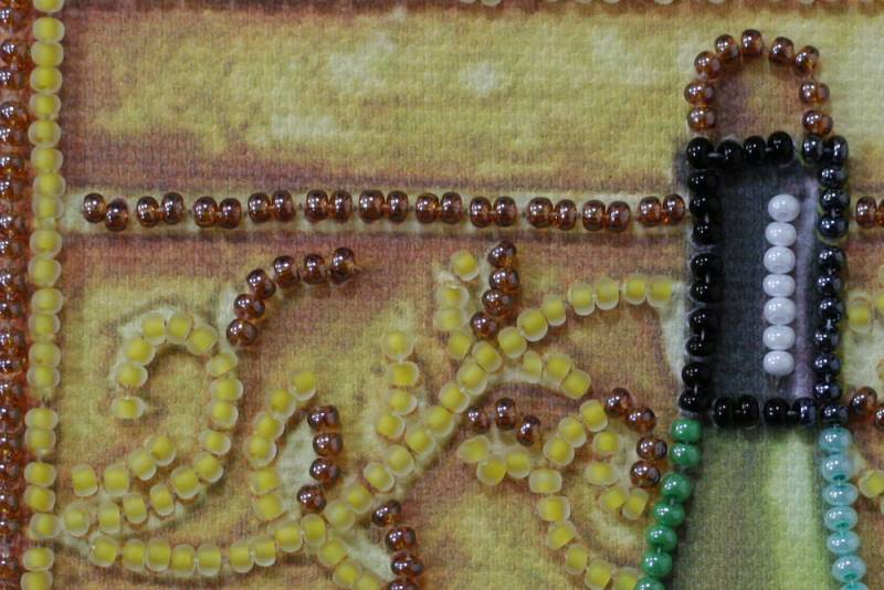 Buy Mini Bead embroidery kit - Wine and Grapes-AM-126_1