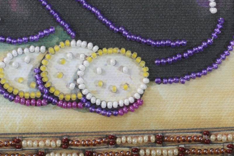 Buy Mini Bead embroidery kit - Eggplant-AM-129_1
