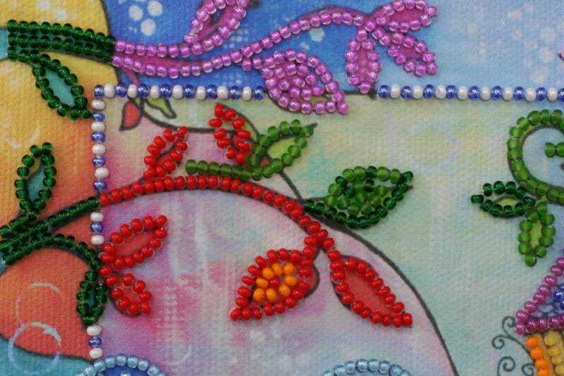 Buy Mini Bead embroidery kit - Bird's Spring-AM-136_1