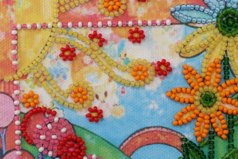 Buy Mini Bead embroidery kit - Cheerful stream-AM-138_1