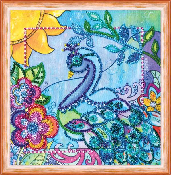 Buy Mini Bead embroidery kit - Bird of Happiness-AM-139