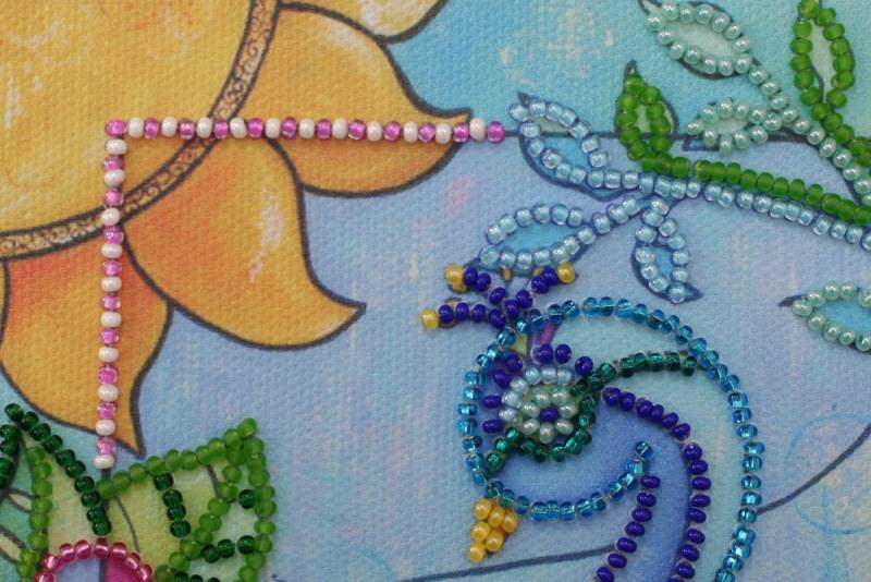 Buy Mini Bead embroidery kit - Bird of Happiness-AM-139_1