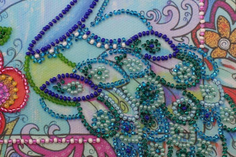 Buy Mini Bead embroidery kit - Bird of Happiness-AM-139_4