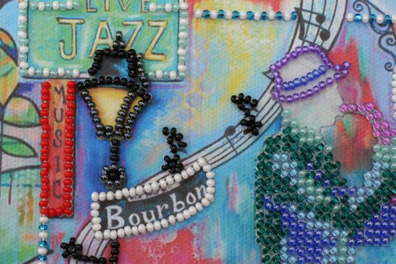 Buy Mini Bead embroidery kit - Sounds of Jazz-AM-140_1