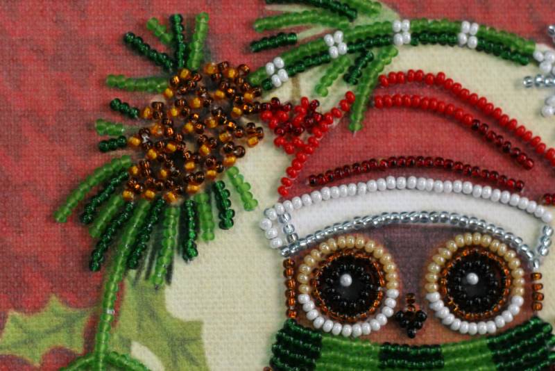 Buy Mini Bead embroidery kit - Christmas motif-AM-145_3