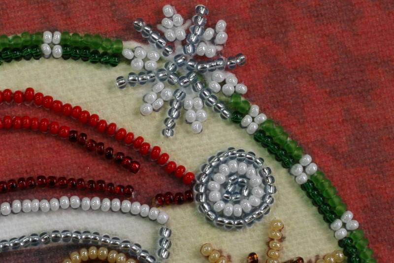 Buy Mini Bead embroidery kit - Christmas motif-AM-145_4