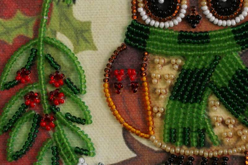 Buy Mini Bead embroidery kit - Christmas motif-AM-145_6