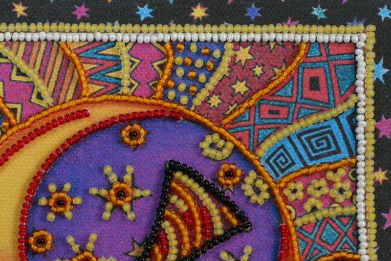 Buy Mini Bead embroidery kit - Sun and Moon-AM-147_4