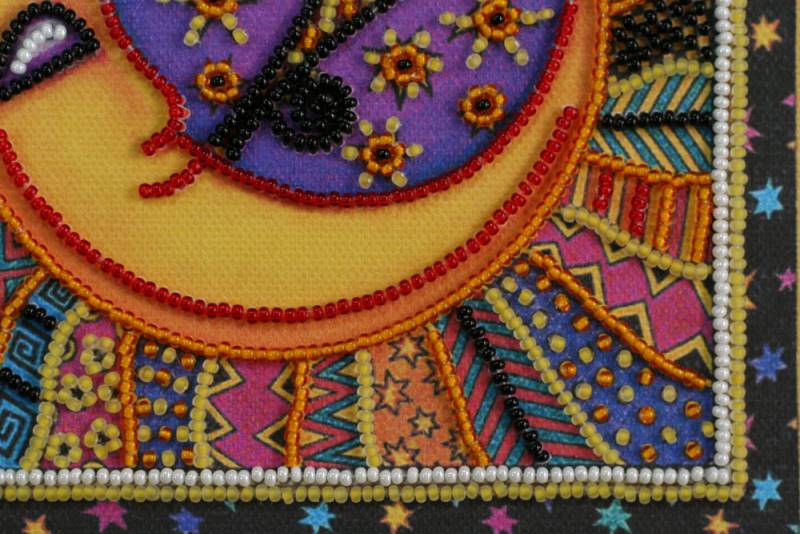 Buy Mini Bead embroidery kit - Sun and Moon-AM-147_6