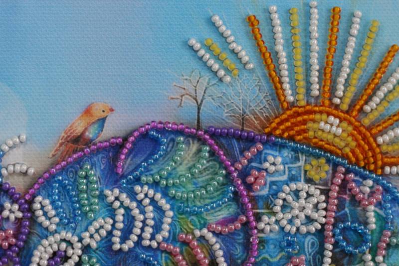 Buy Mini Bead embroidery kit - Neon Elephant-AM-149_3