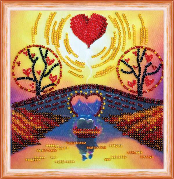 Buy Mini Bead embroidery kit - Unforgettable Evening-AM-151