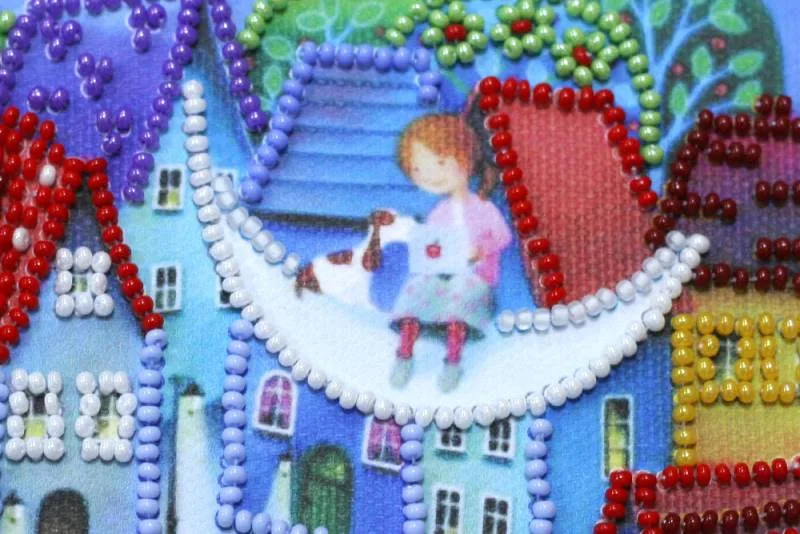 Buy Mini Bead embroidery kit - Moonlight melody-AM-154_3
