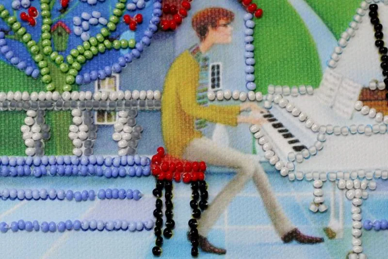 Buy Mini Bead embroidery kit - Moonlight melody-AM-154_5