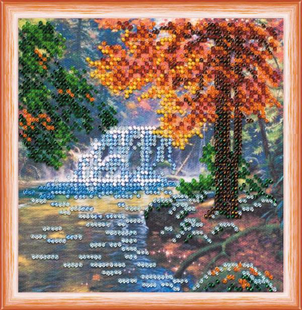 Buy Mini Bead embroidery kit - At the Falls-AM-163