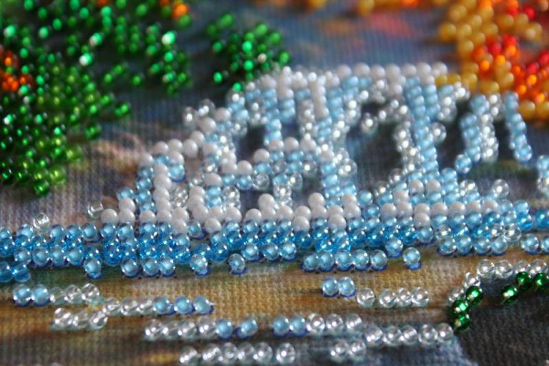 Buy Mini Bead embroidery kit - At the Falls-AM-163_5
