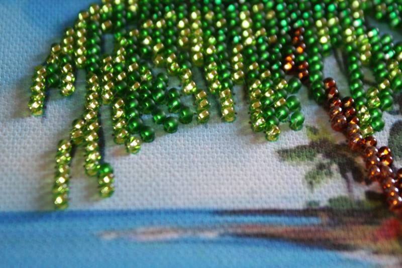 Buy Mini Bead embroidery kit - Hut by the Sea-AM-164_3