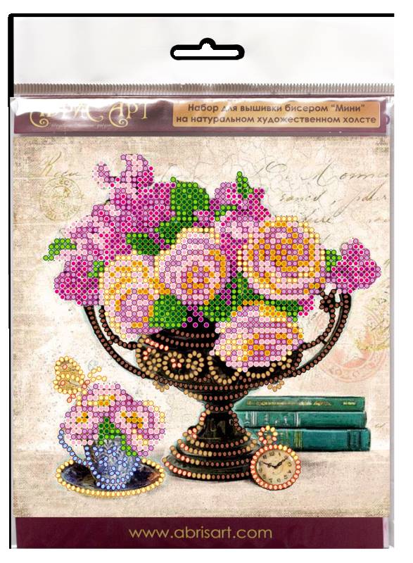 Buy Mini Bead embroidery kit - Garden Flowers-AM-169_1