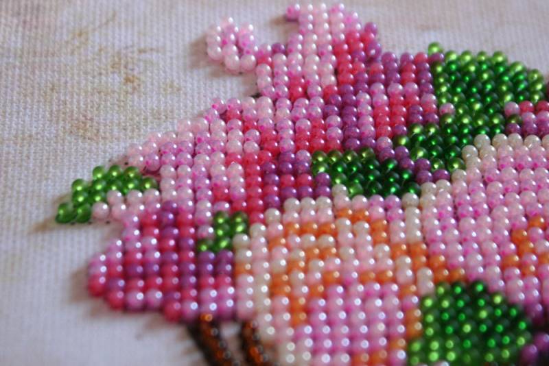 Buy Mini Bead embroidery kit - Garden Flowers-AM-169_3
