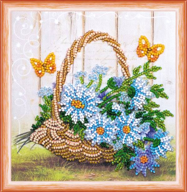 Buy Mini Bead embroidery kit - Summer Bouquet-AM-170